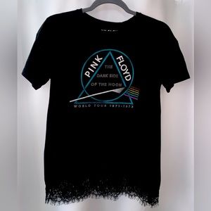 Pink Floyd Tee With Lace